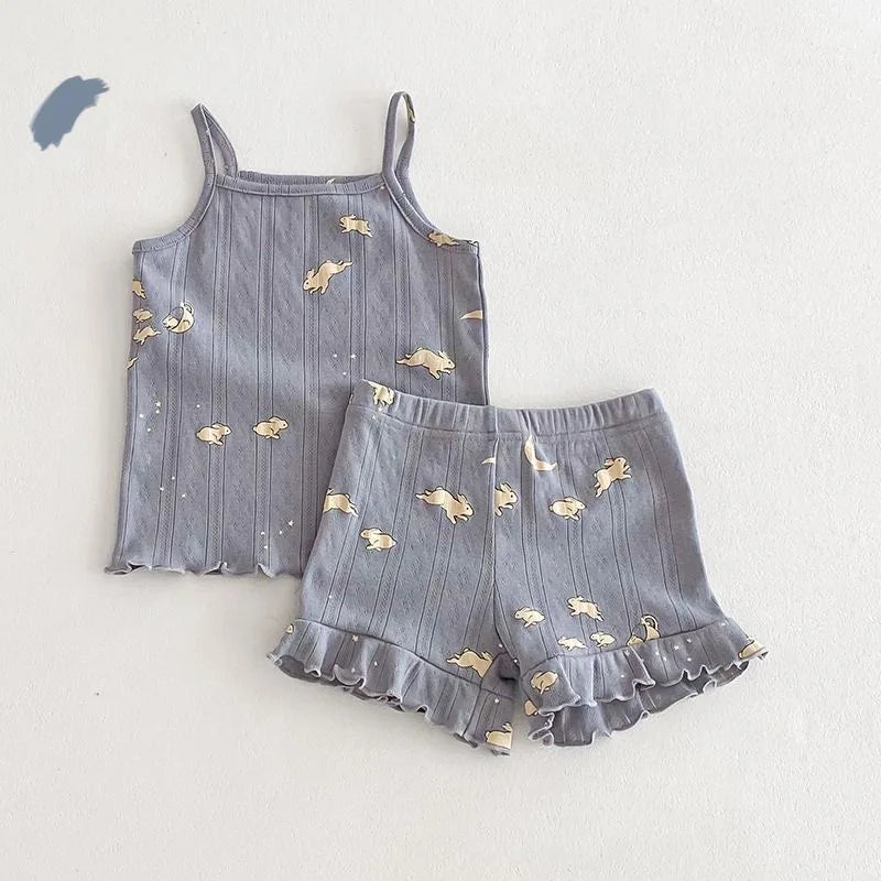 Printed Camisole Pajama Set