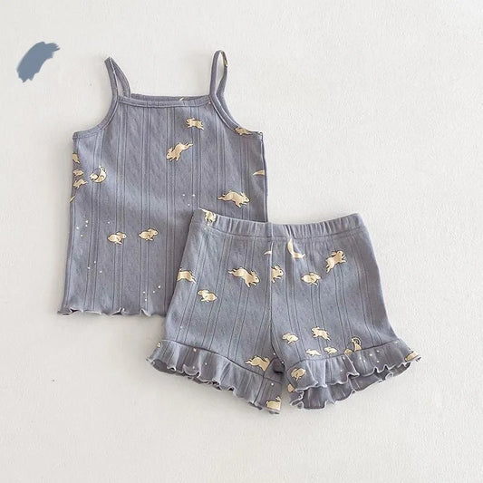 Printed Camisole Pajama Set