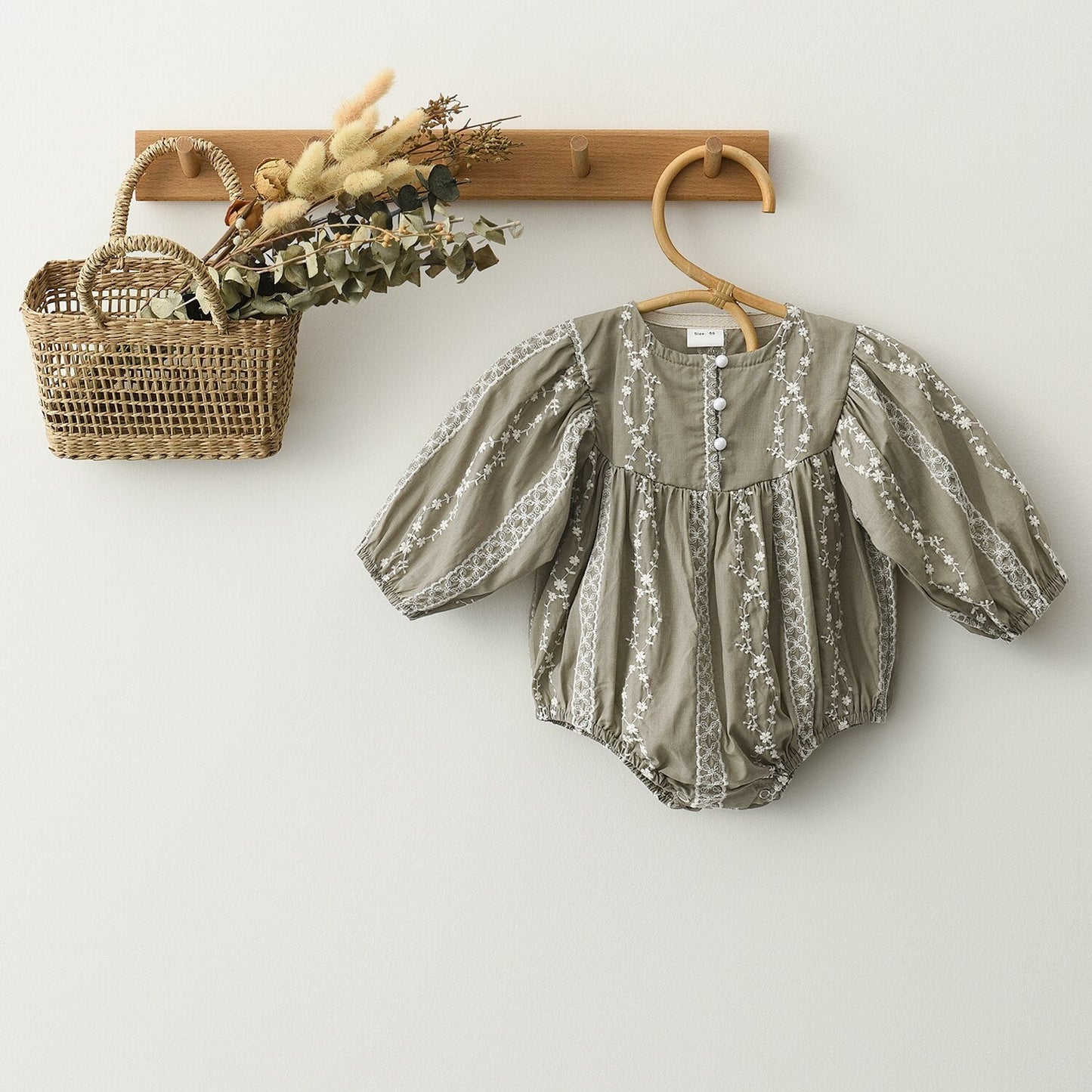 Vintage Style Vine Romper