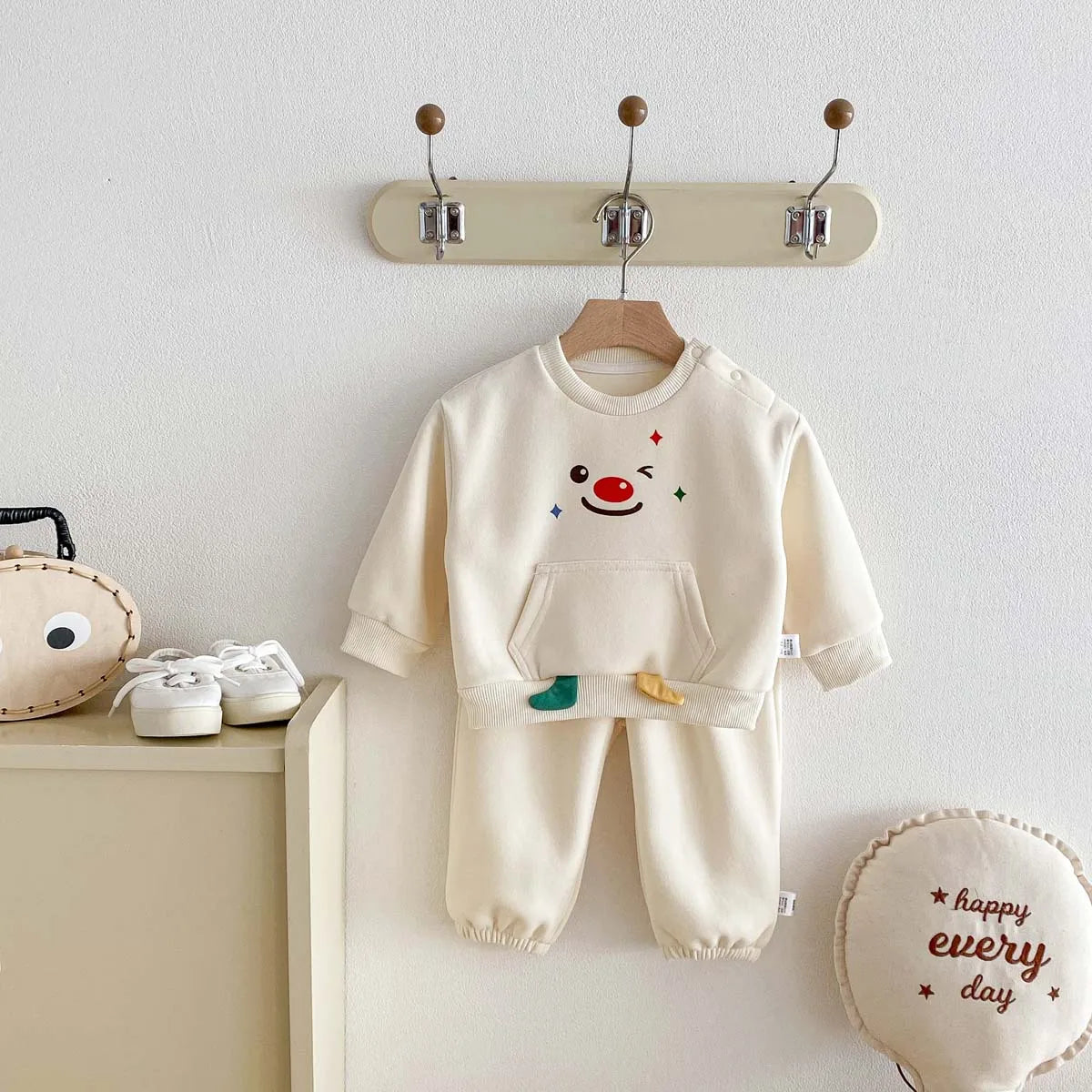 3D Cartoon Jogger Set