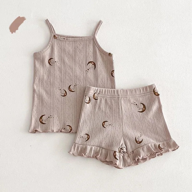 Printed Camisole Pajama Set