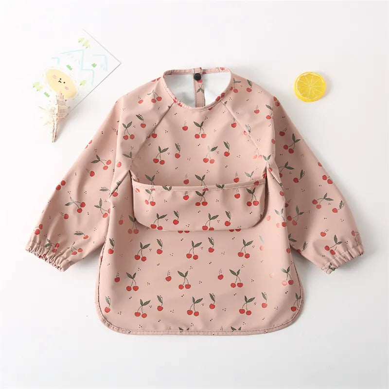 Kids Long Sleeved PU Bibs