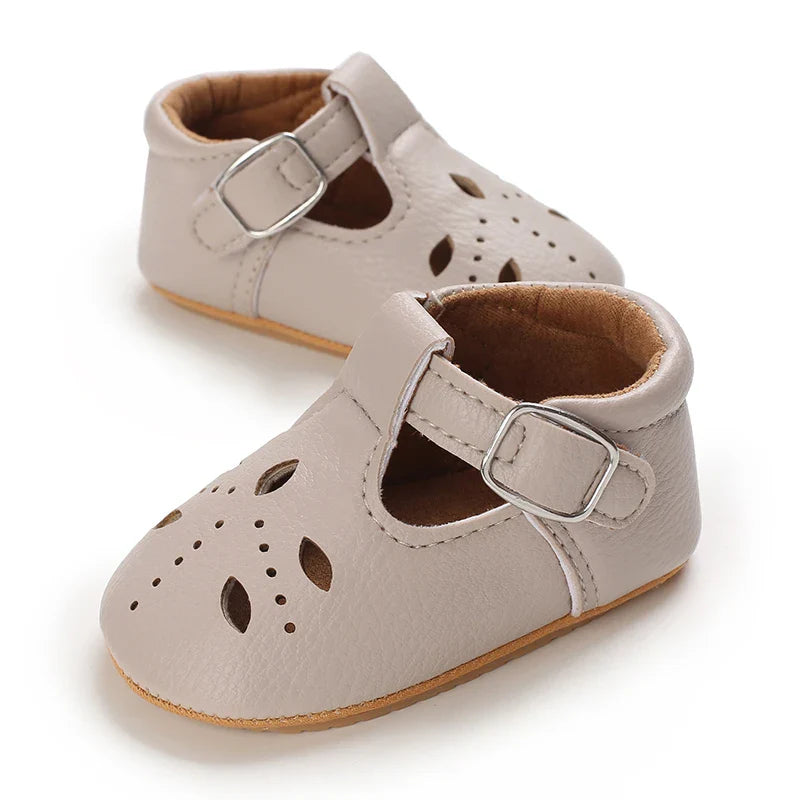 Almond Cut Mary Jane Anti-slip Shoes