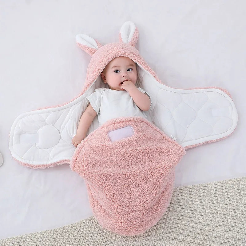 Newborn Plush Bunny Swaddle