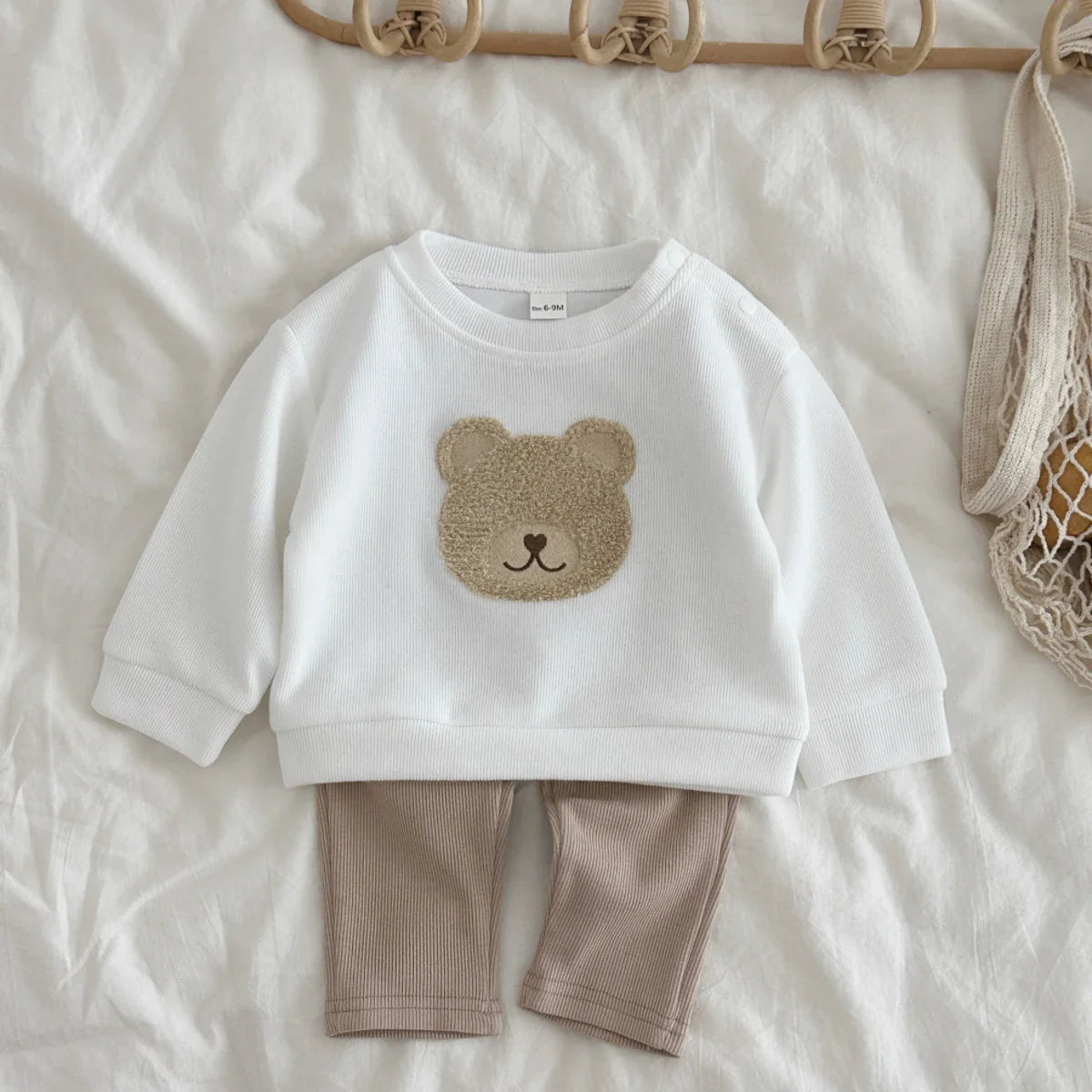 Sleepy Bear Patch Set