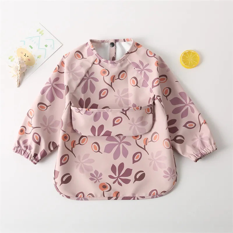 Kids Long Sleeved PU Bibs