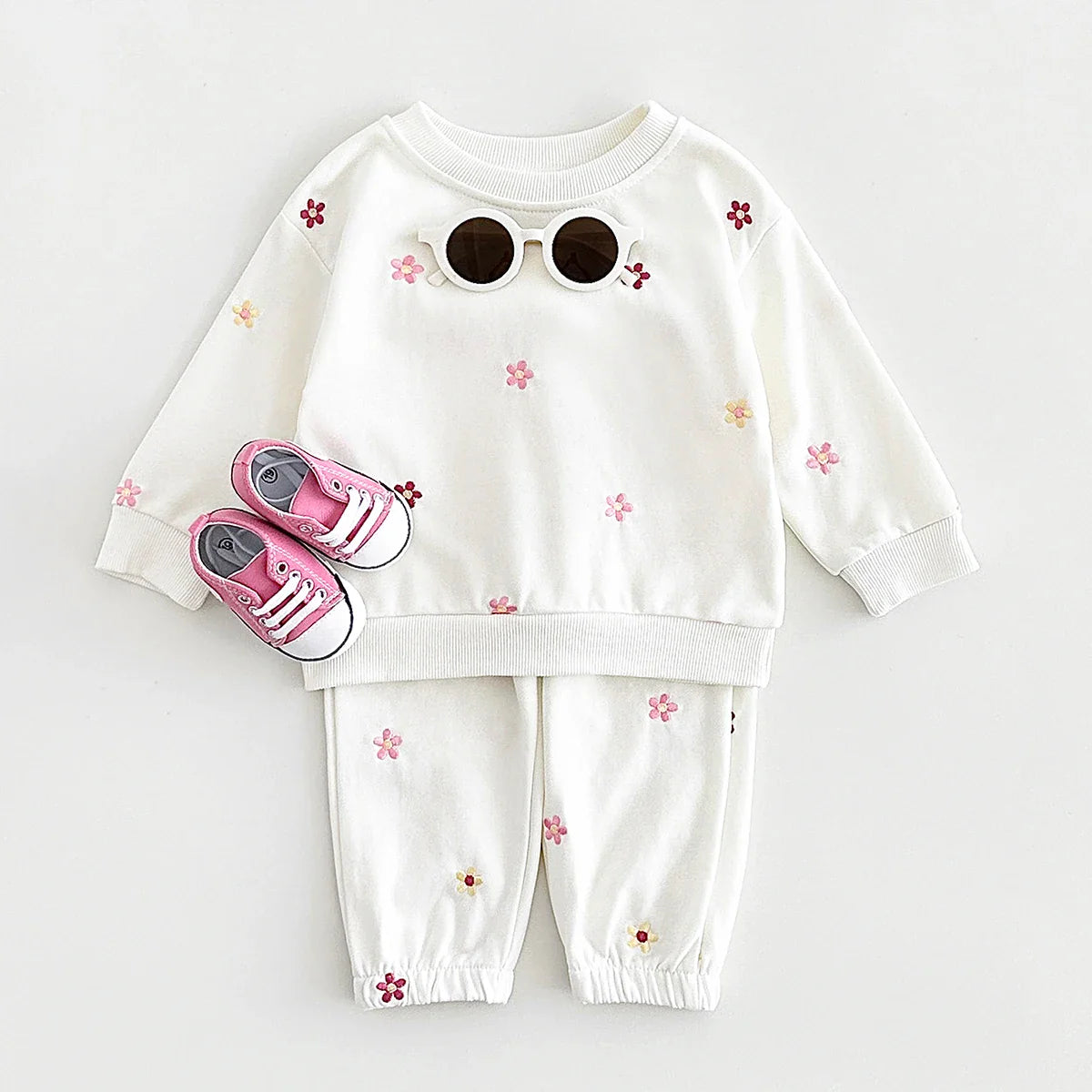Flower Print Lounge Set