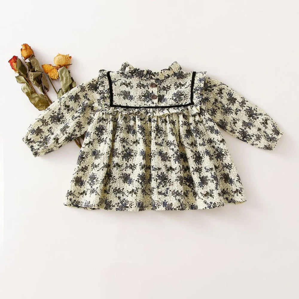 Vintage Style Blouse Dress