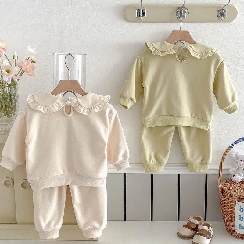 Embroidered Frill Collar Play Set