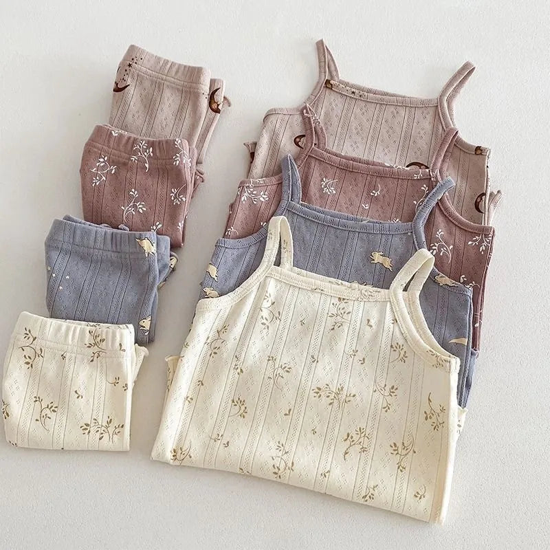 Printed Camisole Pajama Set