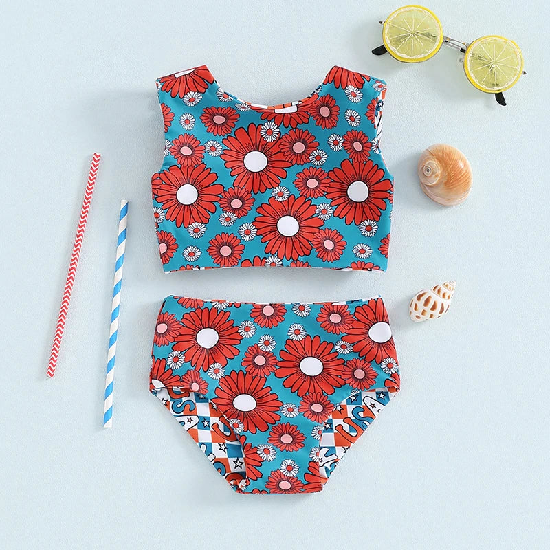 Reversible 2 Piece Swimsuit