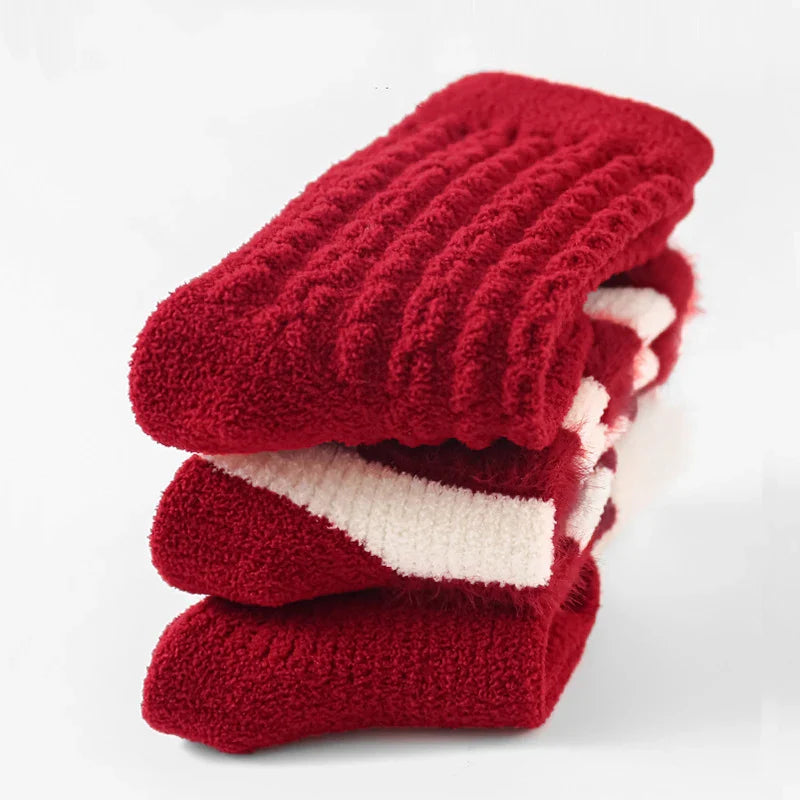 Thick Santa Christmas Socks