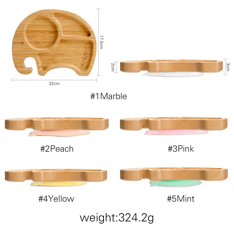 Bebe Bamboo Plate Set