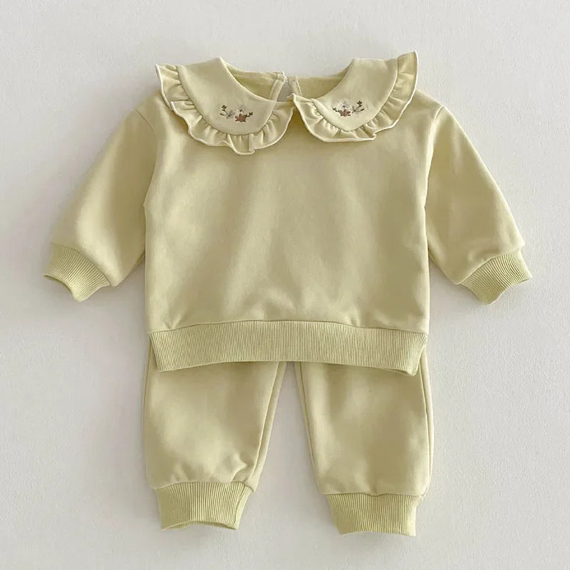 Embroidered Frill Collar Play Set