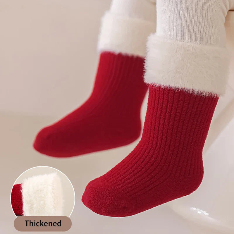 Thick Santa Christmas Socks