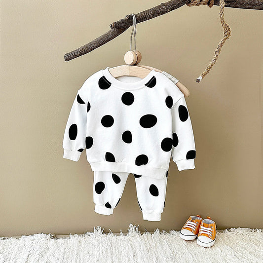 Polka Dot Jogger Set