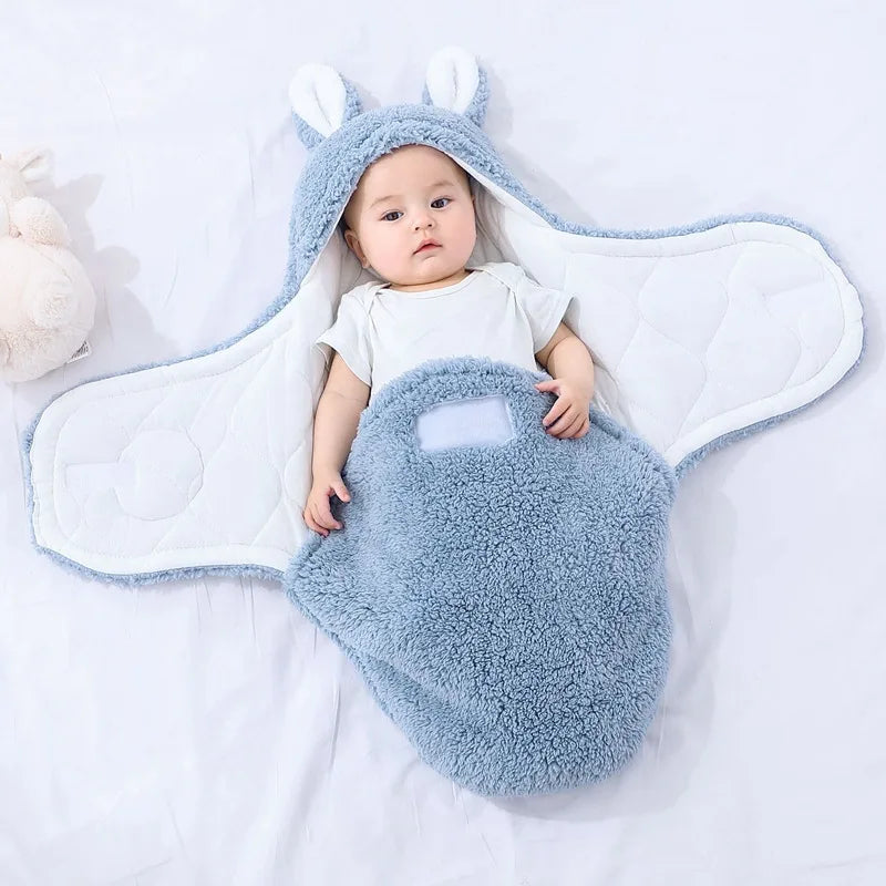 Newborn Plush Bunny Swaddle