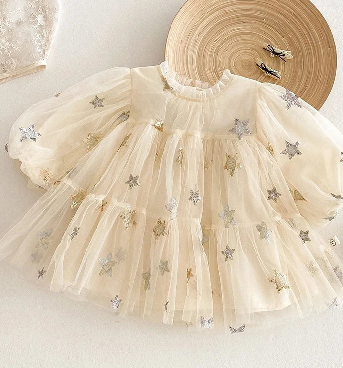 Star Mesh Dress