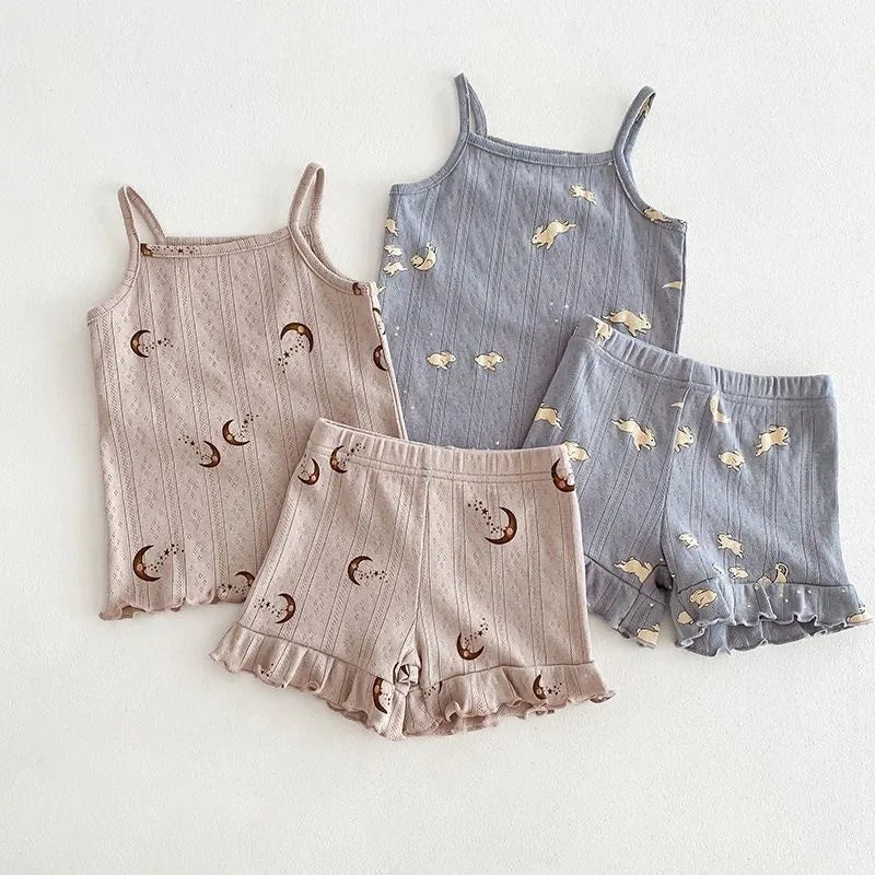 Printed Camisole Pajama Set