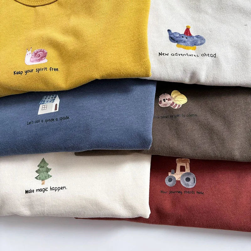 Cartoon Long sleeve T-shirt
