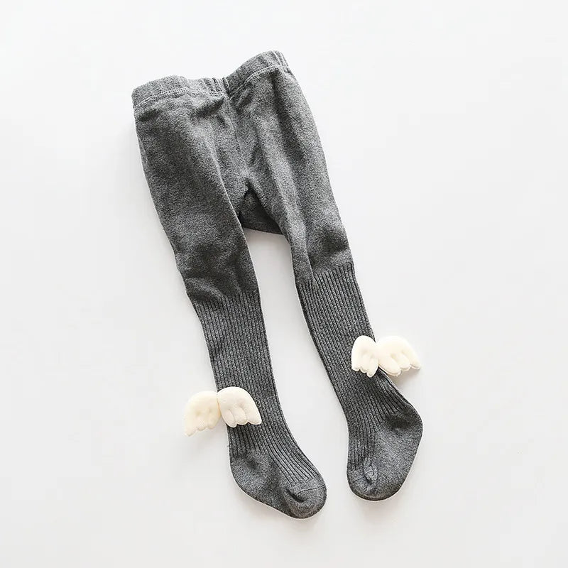 Kids Cute Wings Footed Legging