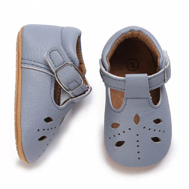 Almond Cut Mary Jane Anti-slip Shoes