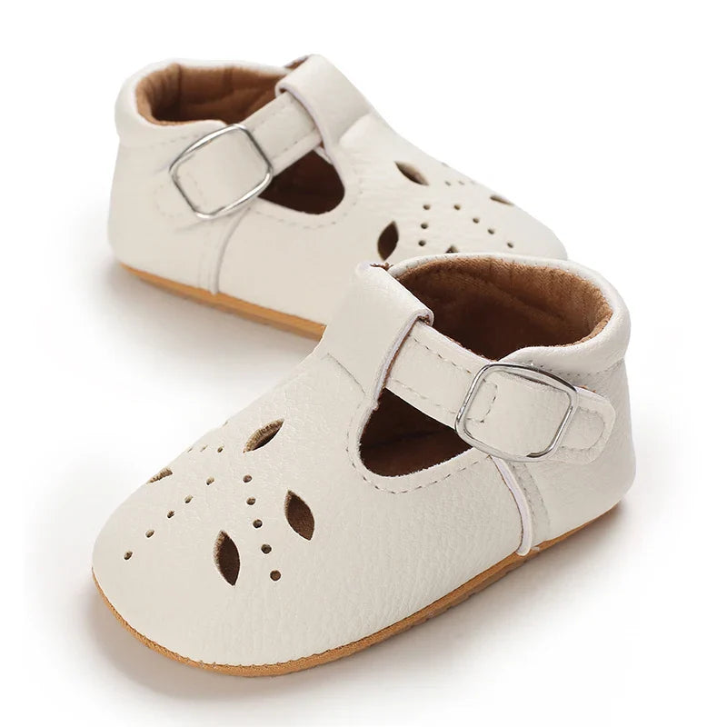 Almond Cut Mary Jane Anti-slip Shoes