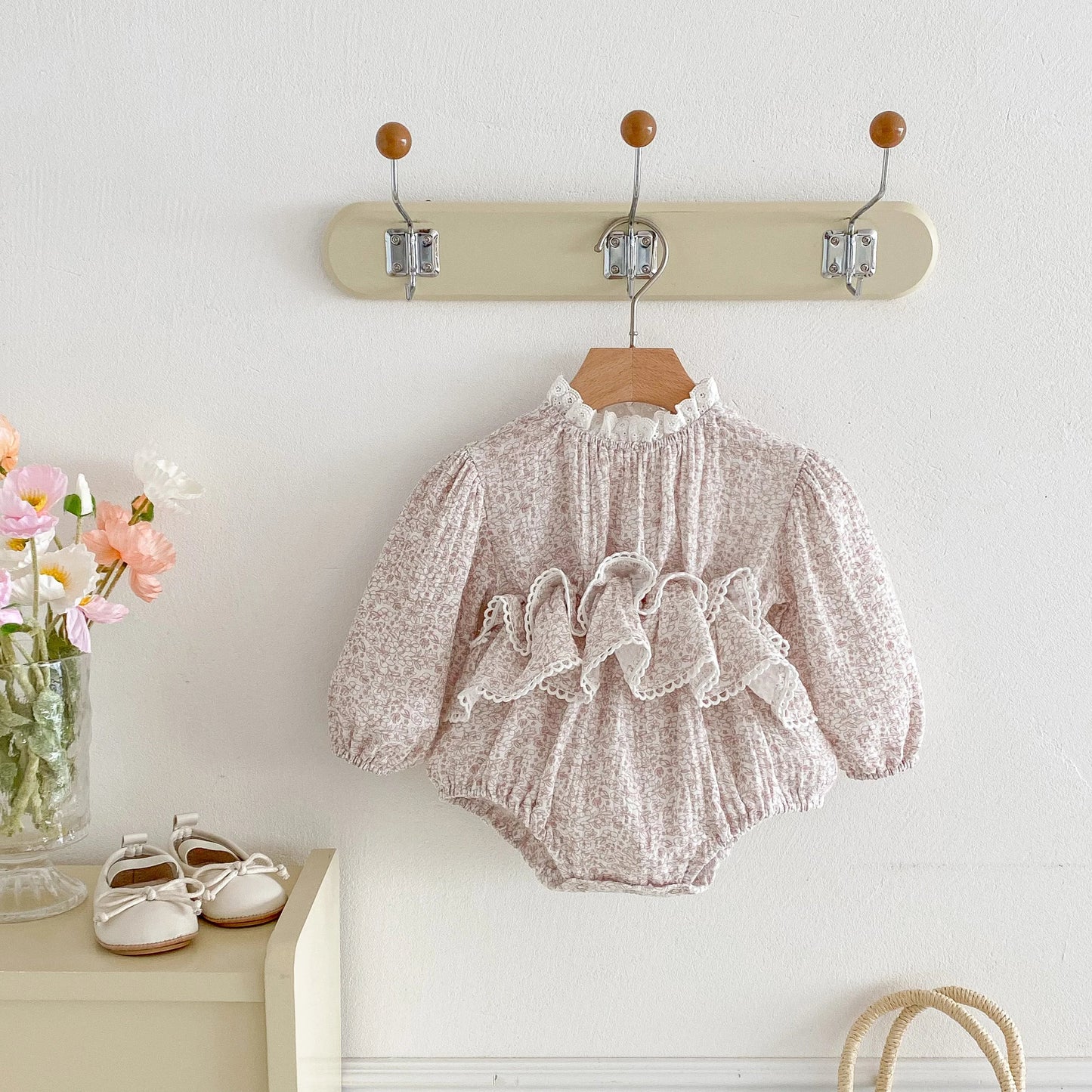 Double Layers Lace Romper