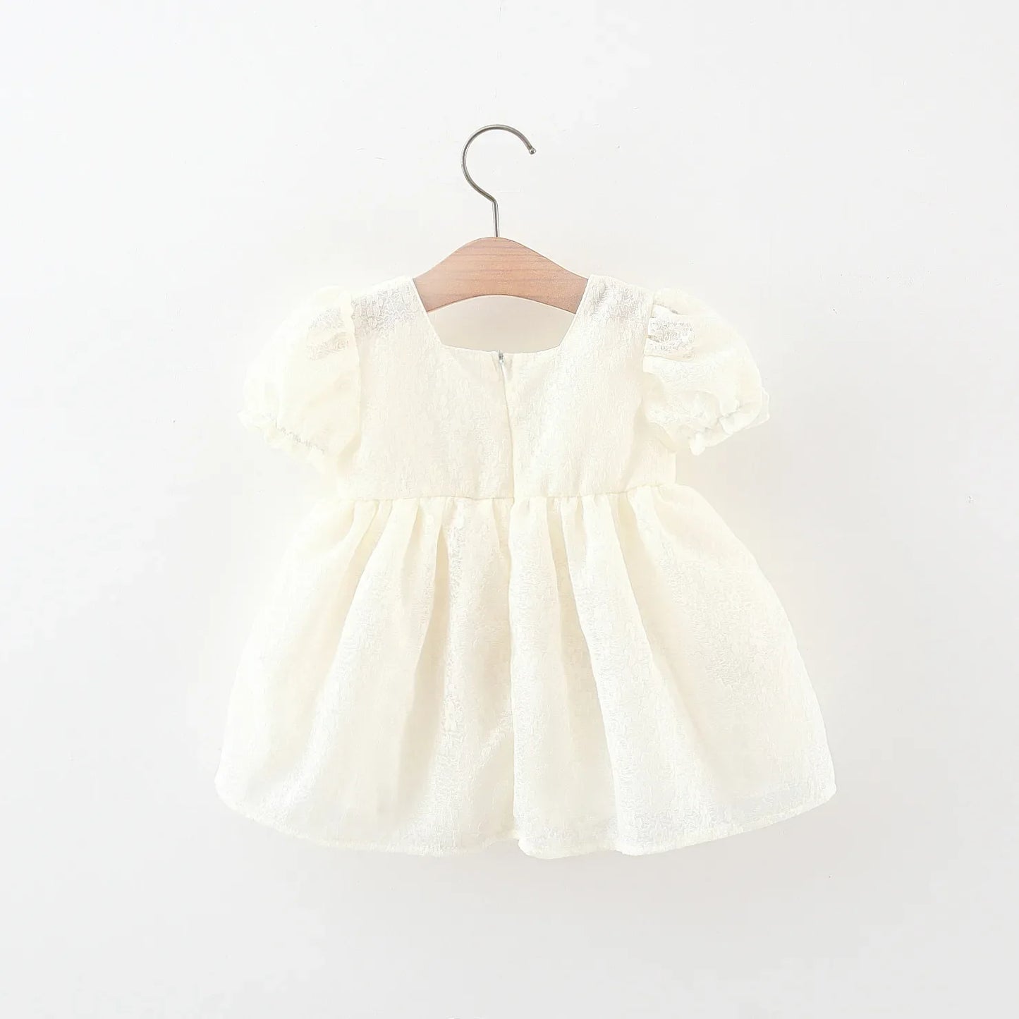 Tulip Solid Lace Dress