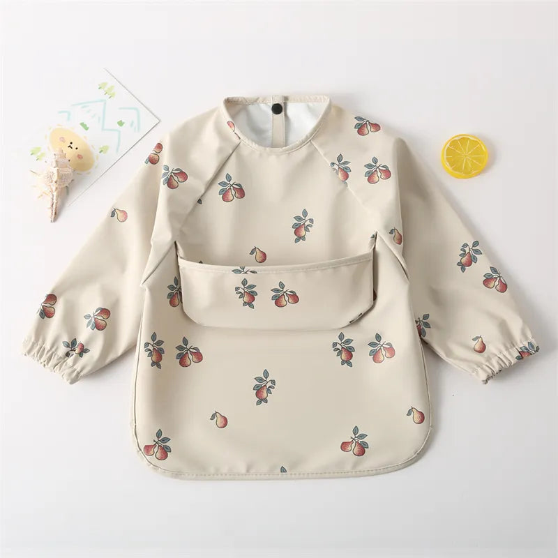 Kids Long Sleeved PU Bibs
