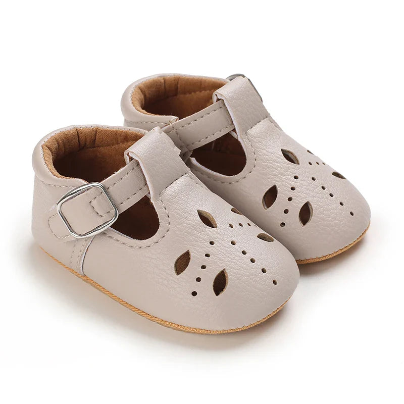 Almond Cut Mary Jane Anti-slip Shoes