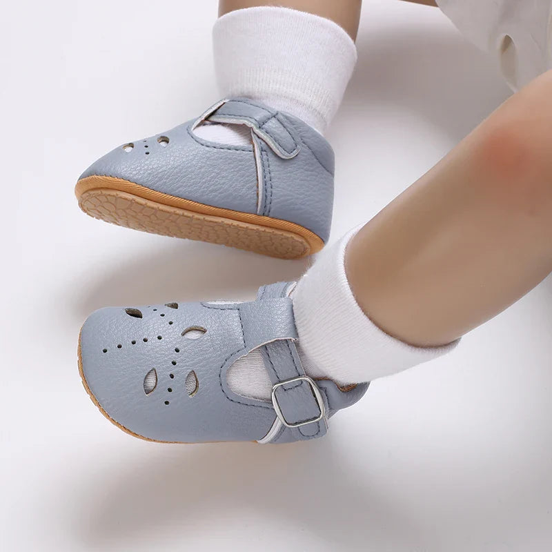 Almond Cut Mary Jane Anti-slip Shoes
