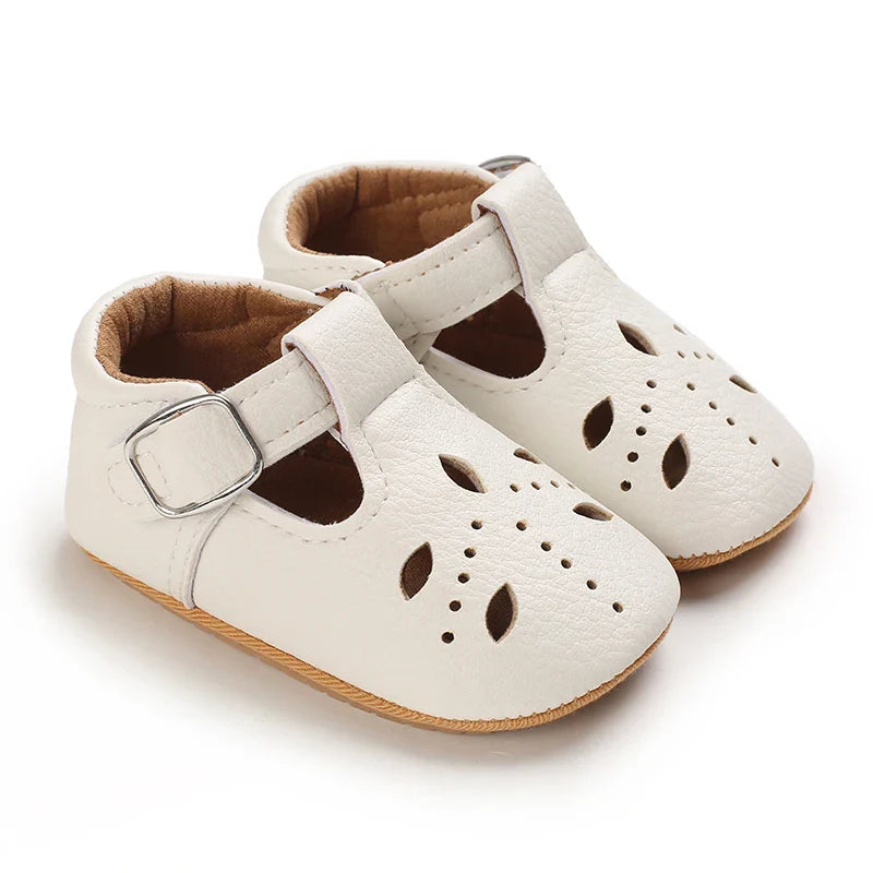 Almond Cut Mary Jane Anti-slip Shoes