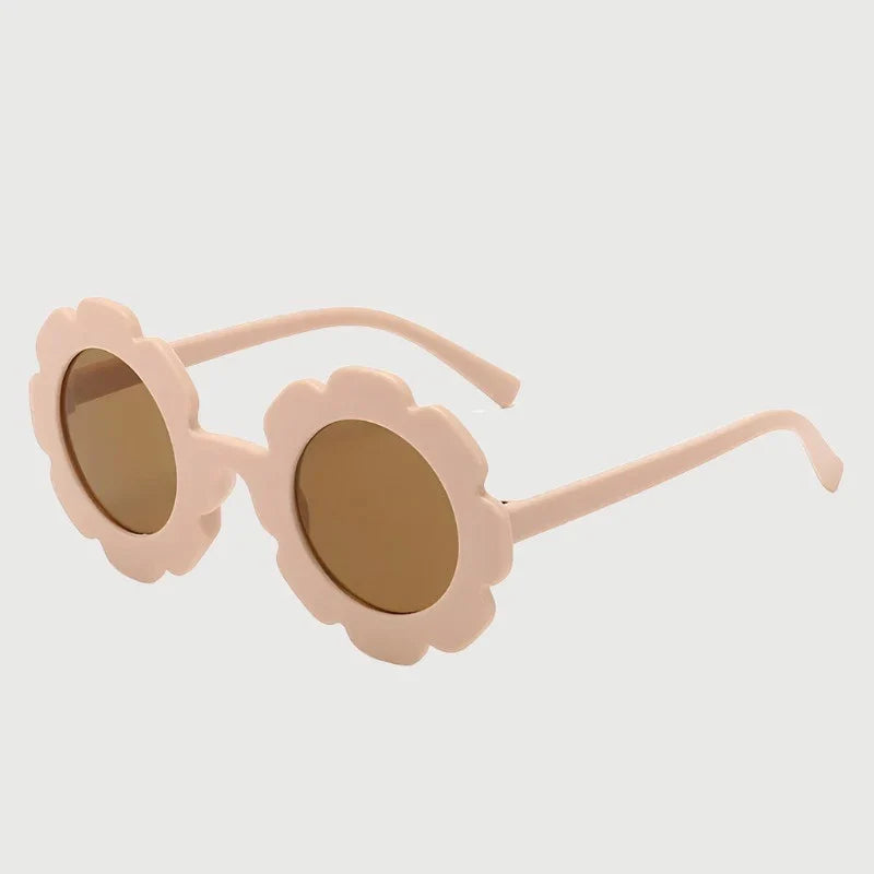 Round Sunflower UV400 Sunglasses