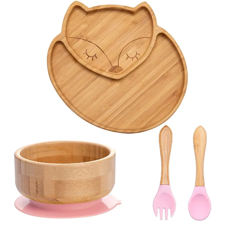 Bebe Bamboo Plate Set