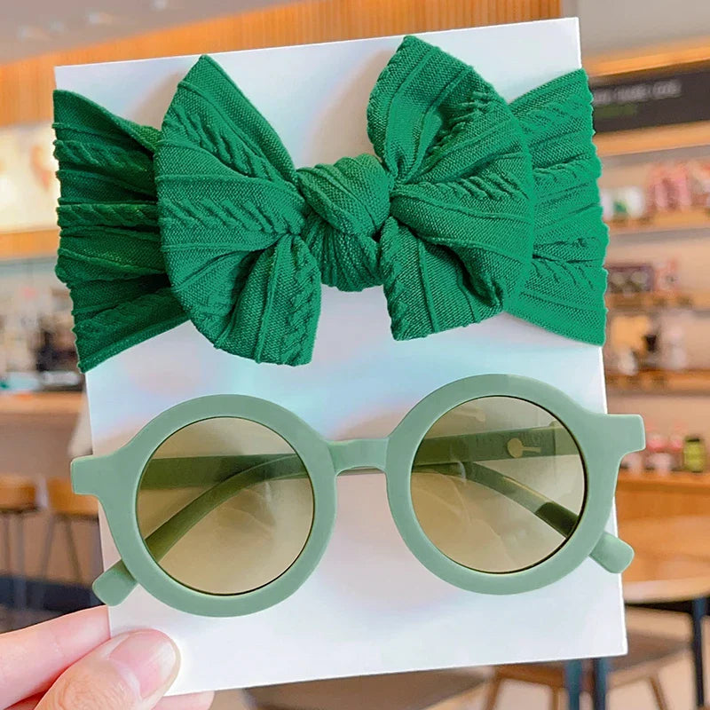 Matching Headband And Glasses