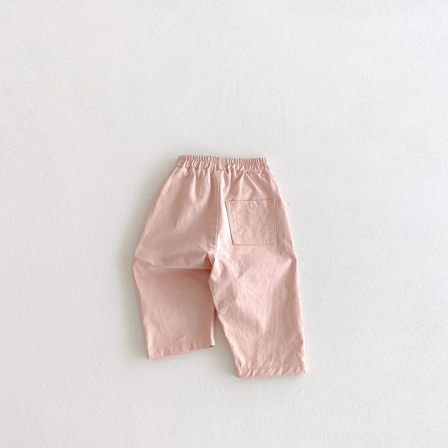 Elastic Waist Casual Pants