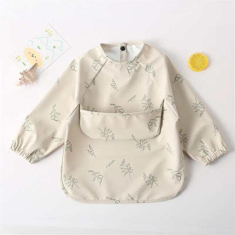 Kids Long Sleeved PU Bibs