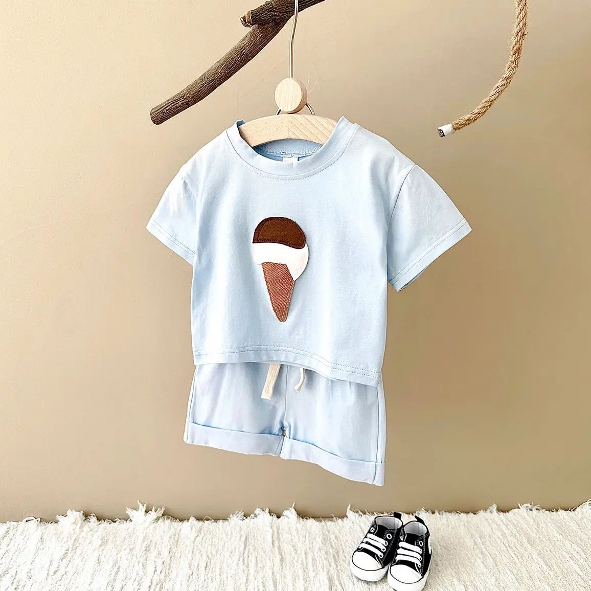 Ice Cream Cone T-shirt Set