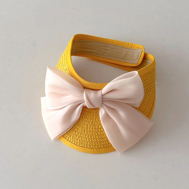 Cute Straw Hat Visor