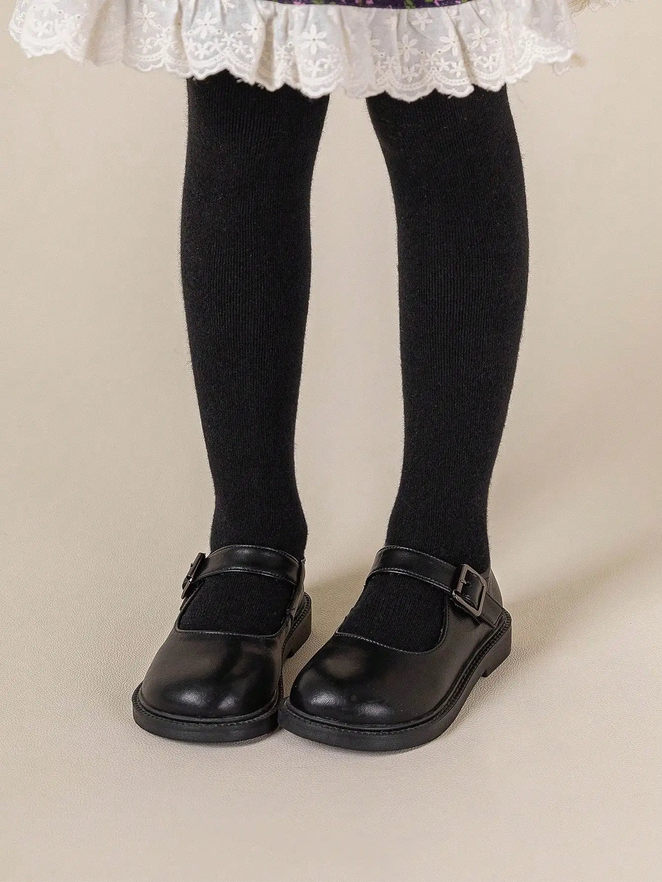 4 Pairs Solid Stocking