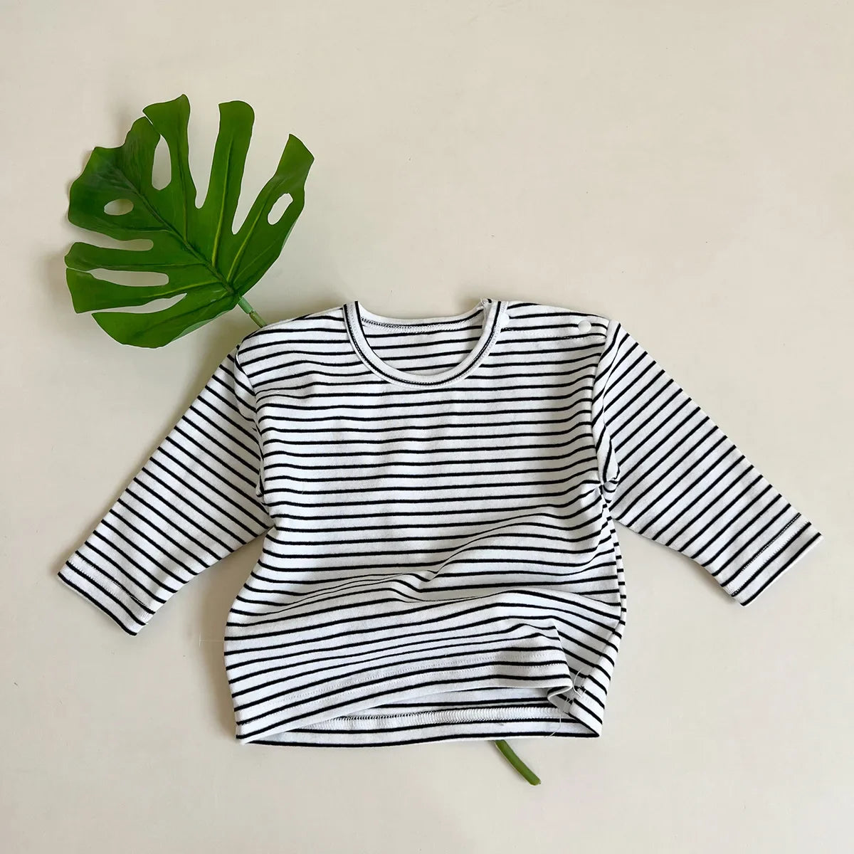 Long Sleeve Snap T-Shirt