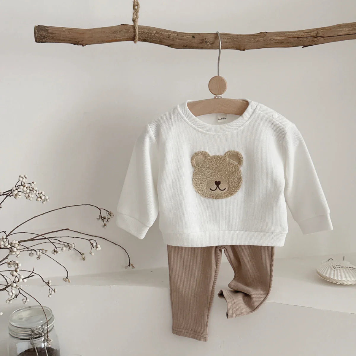 Sleepy Bear Patch Set