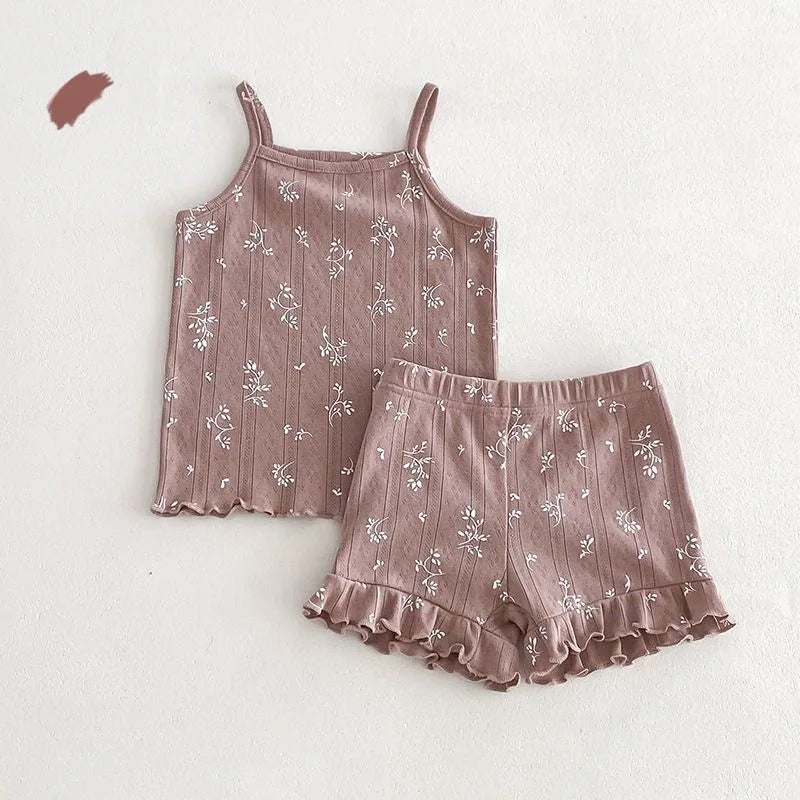 Printed Camisole Pajama Set
