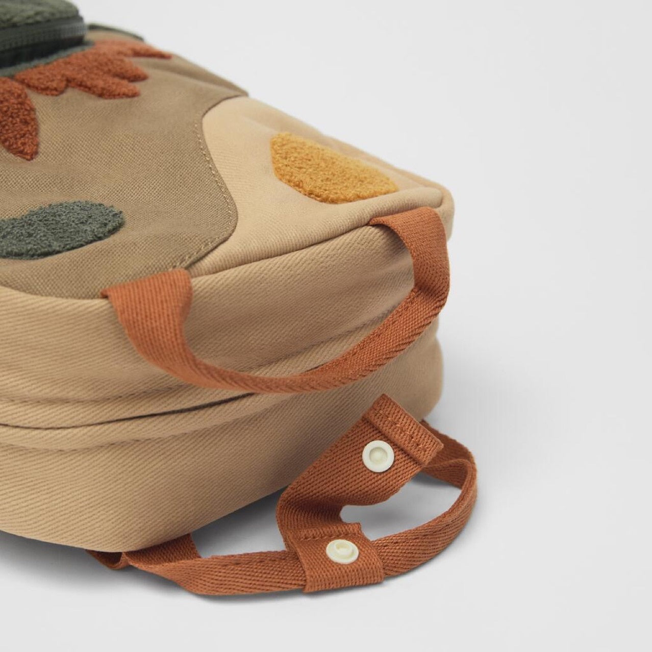Embroidery Fuzz Patch  Backpack