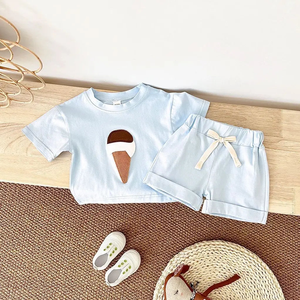 Ice Cream Cone T-shirt Set