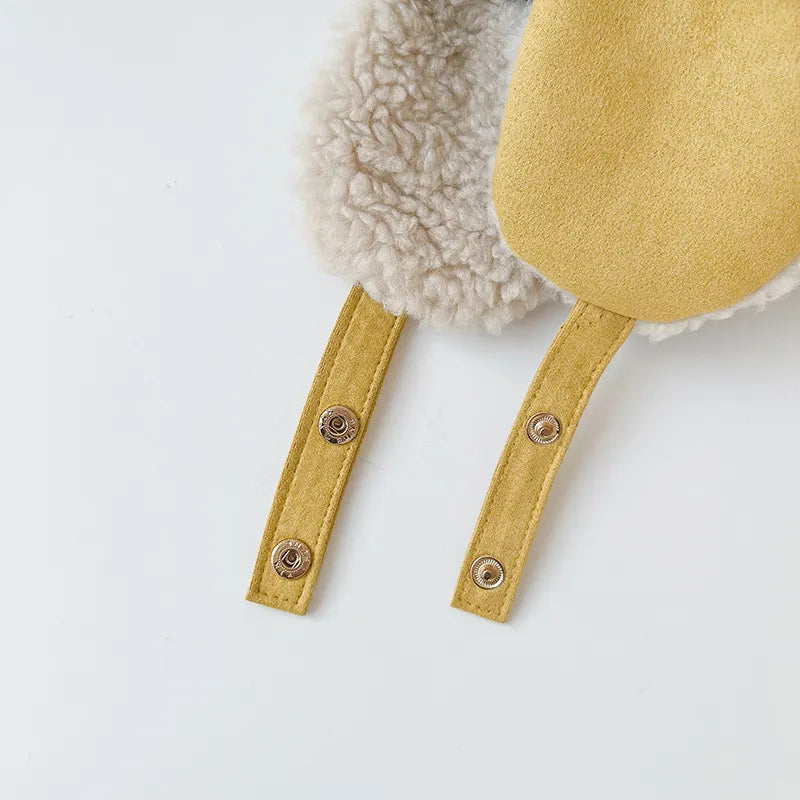 Kids Mongolian Velvet Warm Winter Hat