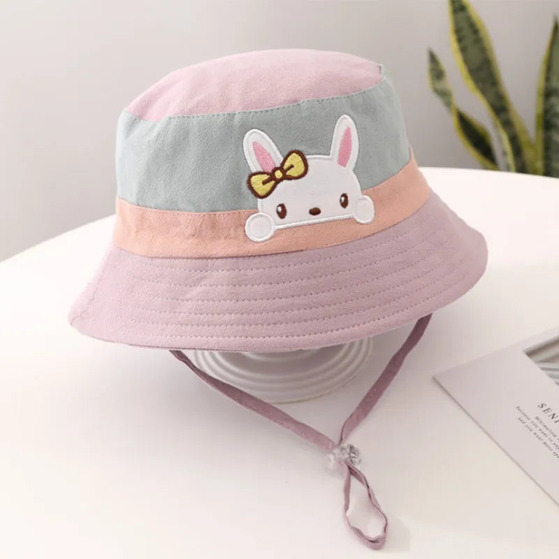 Animal Print Reversible Baby Bucket Hat