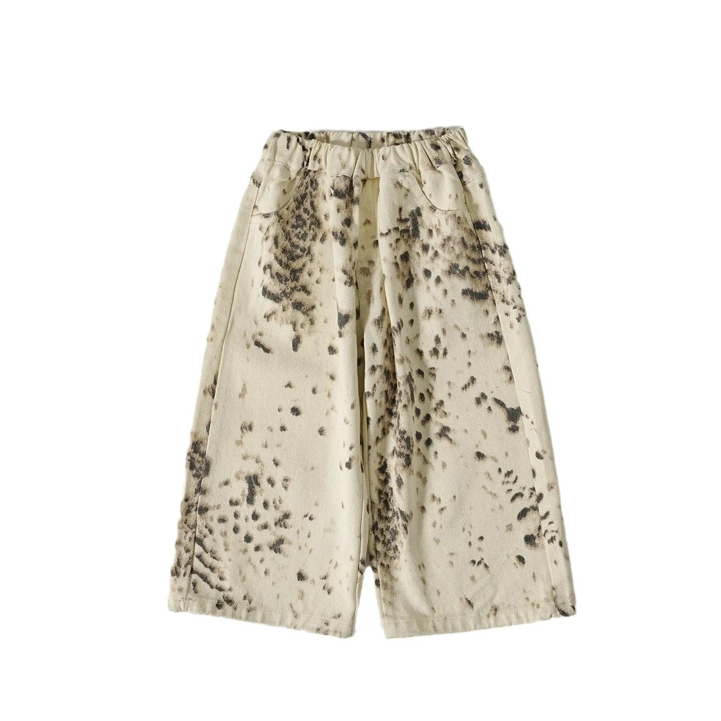 Leopard Print Wide Leg Pants