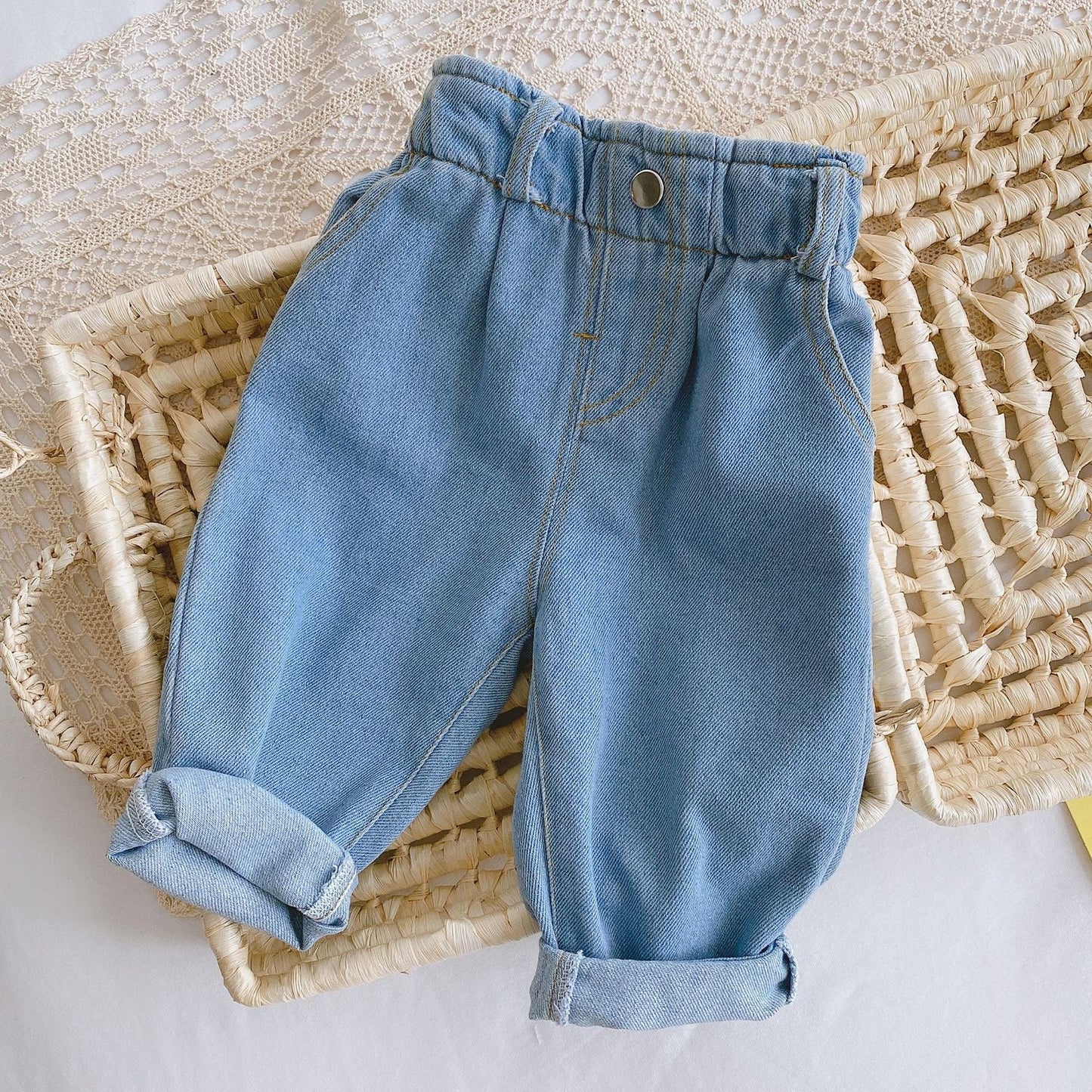 High Waist Loose Pants